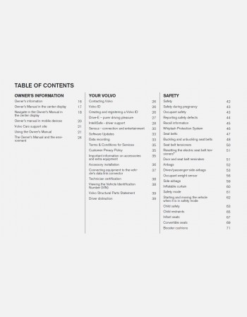 2018 volvo s60 owners manual